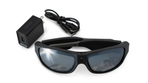 Multiple Sexes Design Video Recording Sport Sunglasses w/ MicroSD Slot